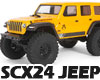Axial SCX24 2019 Jeep Wrangler JLU CRC 1/24 4WD-RTR YEL
