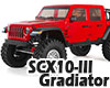 Axial SCX10-III Jeep JT Gladiator w/Portals 1/10th RTR Red