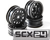 Axial 1.0 KMC Machete Wheels 4pcs for Axial SCX24 Series!