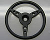 DinkyRC 3-Spoke Steering Wheel! [Black]