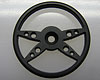 DinkyRC 4-Spoke Steering Wheel! [Black]