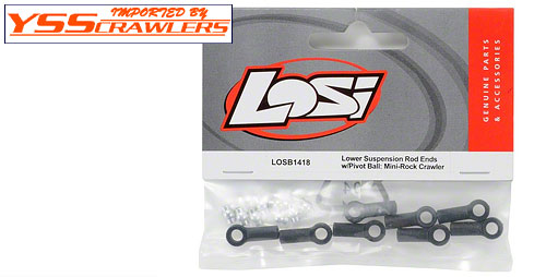 Losi Lower Suspension Rod Ends with Pivot Balls for MRC