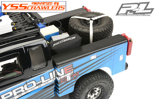 Proiline Racing Utility Bed Clear Body for Honcho Style Crawler Cabs [Clear]