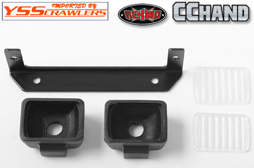 RC4WD Square Lights for Trifecta Front Bumper!