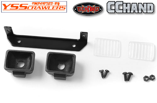 RC4WD Square Lights for Trifecta Front Bumper!