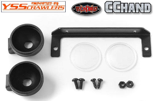 RC4WD Round Lights for Trifecta Front Bumper!