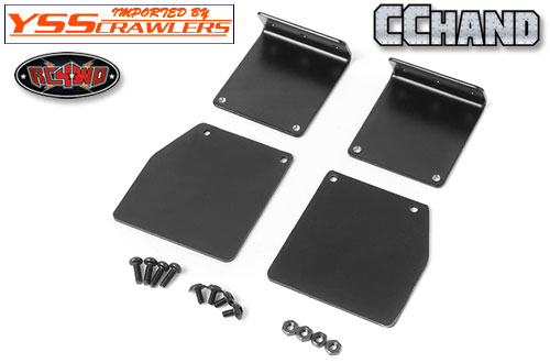RC4WD Rear Mud Flaps for Land Cruiser LC70 Body!