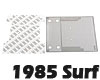 Diamond Plate Rear Bed for RC4WD 1985 Toyota 4Runner Hard Body C