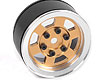 RC4WD Six-Spoke 1.55" Internal Beadlock Wheels (Gold)