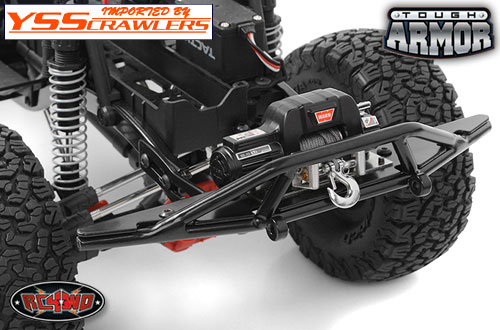 Tough Armor Winch Bumper with Grill Guard to fit Axial SCX10