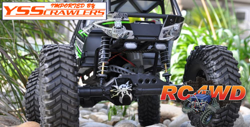 RC4WD Poison Spyder Bombshell Diff Cover for Axial Wraith