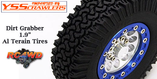 RC4WD Dirt Grabber 1.9 All Terrain Scale Tires