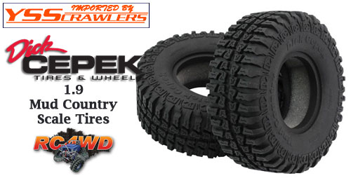 RC4WD Dick Cepek Mud Country 1.9 Scale Tires