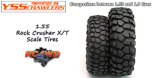 RC4WD Rock Crusher X/T 1.55 Scale Tires