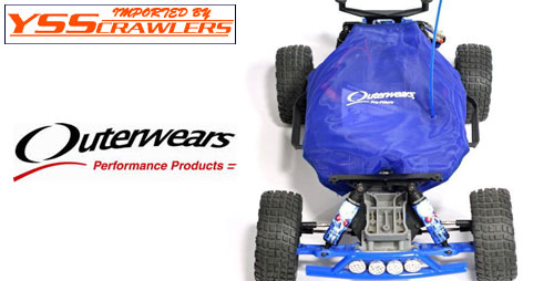 YSS Outerwears Shroud cover for Slash 2WD! [Blue]