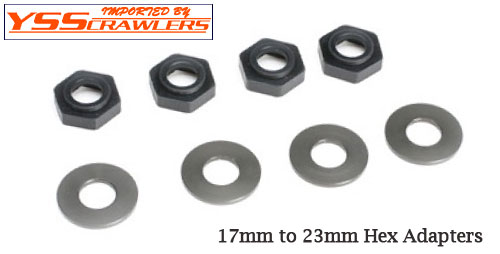 YSS 17mm to 23mm Wheel Hex Adapters! [4pcs]