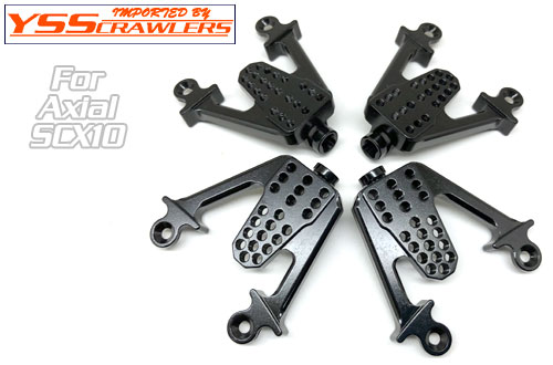 XS Adjustable Alum HD F&R Shock Towers for SCX10!