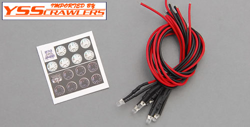 YSS Crawlers 1/10 Real Scale Control Panel kit