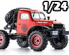 YSS FMS 1/24 FCX24 Power Wagon Red 4WD Crawler RTR!
