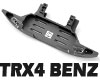 YSS GRC Metal Front Bumper for TRX-4 - TRX-6 Benz!
