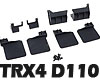YSS GRC Rubber Mud Flap for TRX4 Defender D110