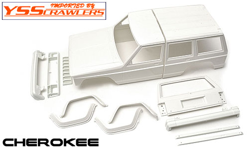 YSS ATees 1/10 Cherokee XJ Hard Plastic Body Kit!