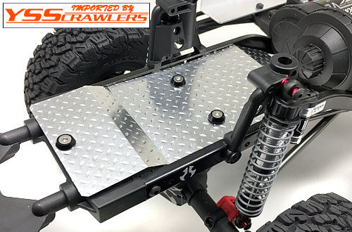 YSS Under Panel set V1 for Axial SCX10-II![Silver]
